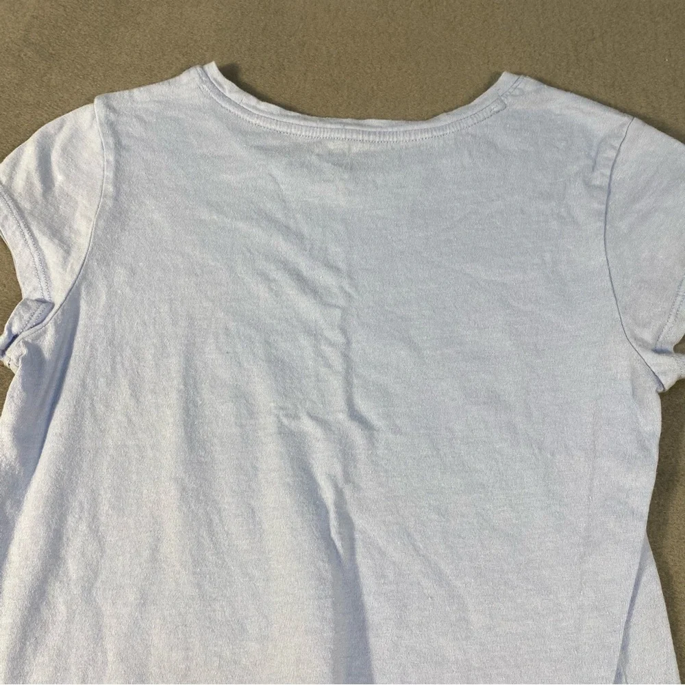 Gap Kids Blue Graphic T-Shirt, short sleeves, size XXL